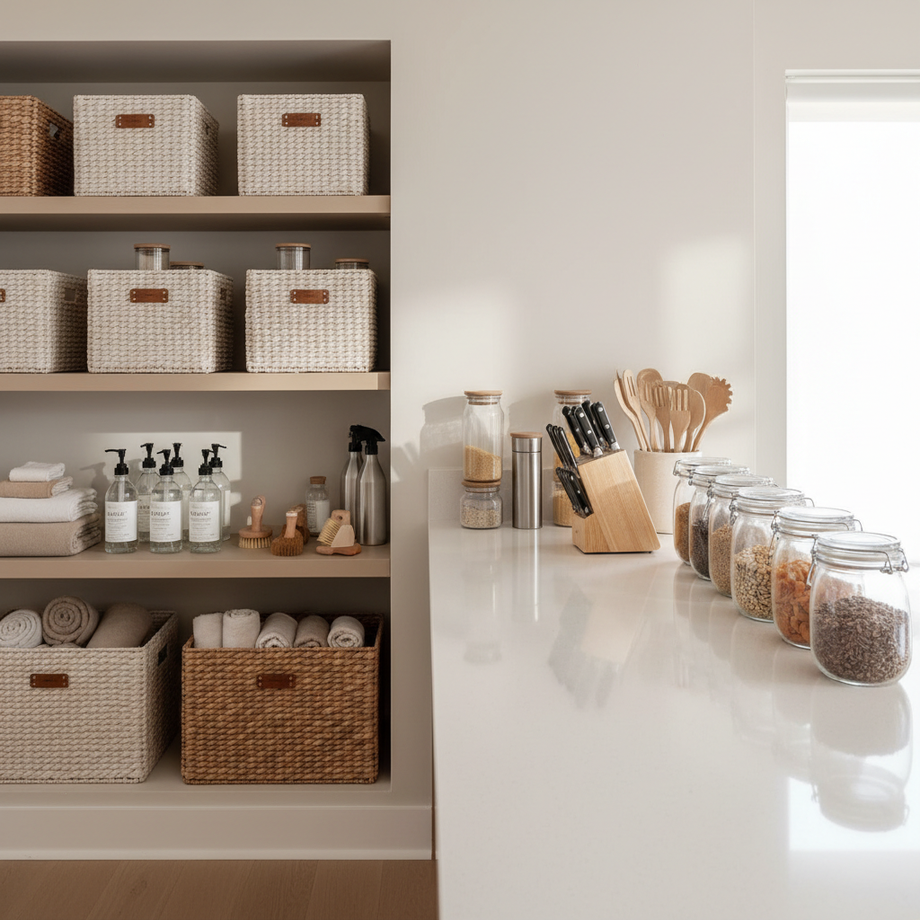cleaning and organization