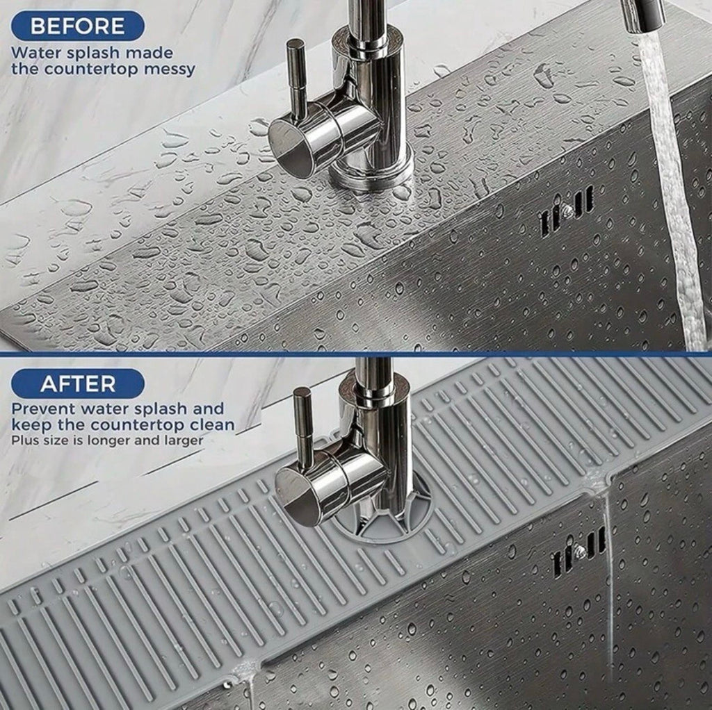 Non-Slip Mat Quick Drying Dish Drain Pad Kitchen